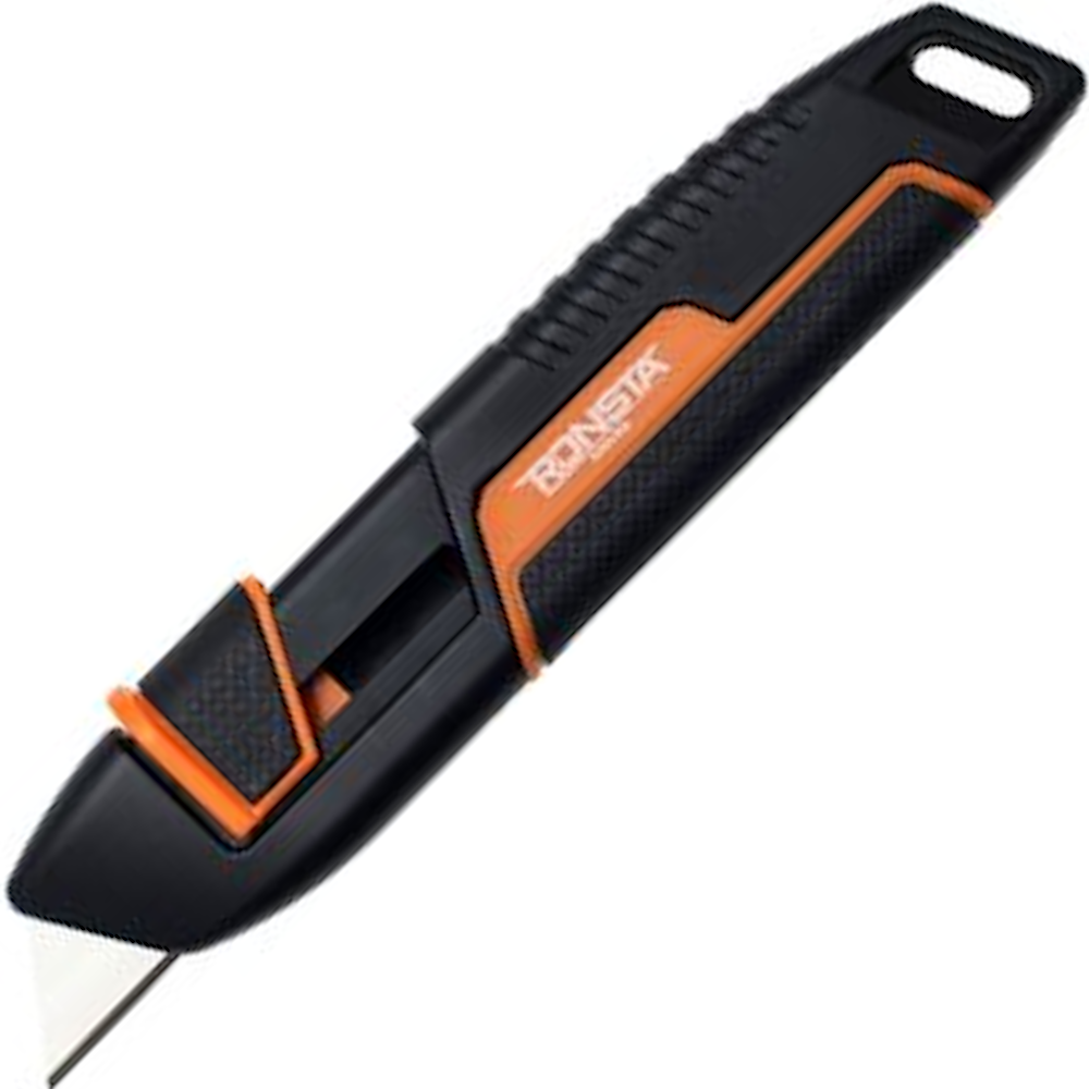 Ronsta Auto-Retractable Safety Knife Heavy Duty Metal Body KS008NI