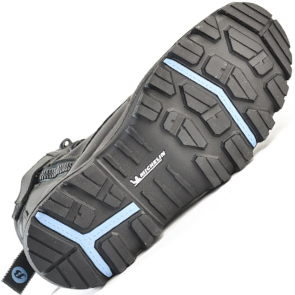 Bata Black Leather Helix Ultra Longreach Zipped Insulated Composite Toe Work Boots Sizes 3 - 14 + 7½ - 10½