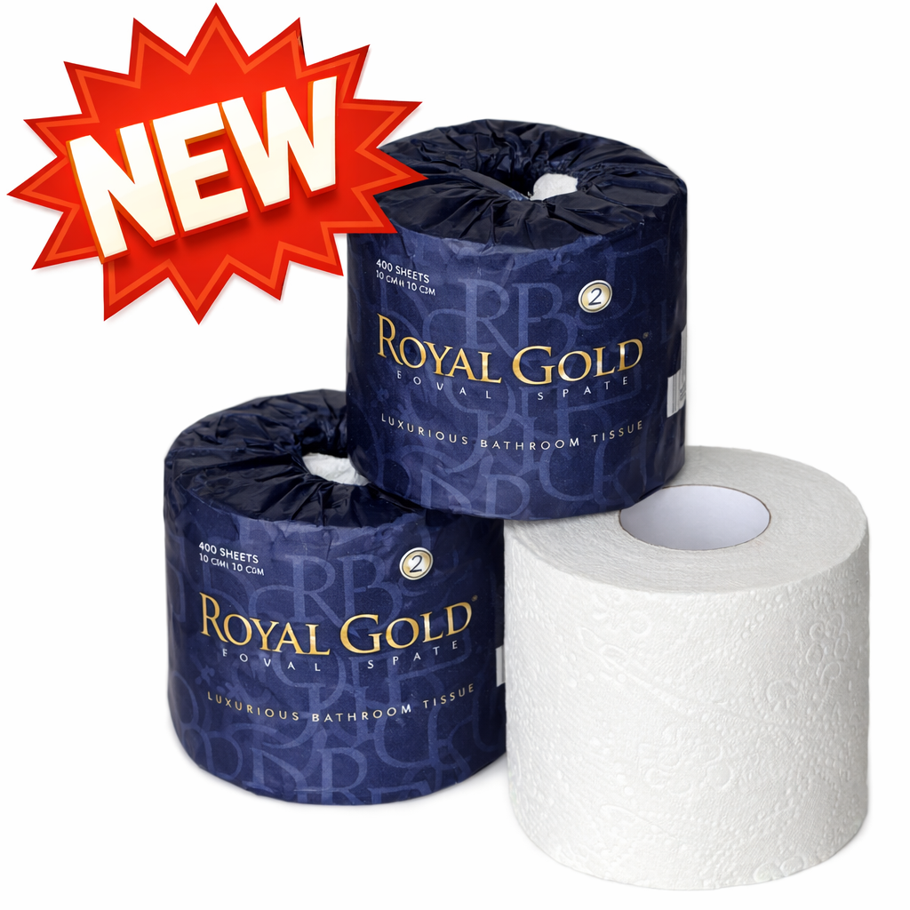 Royal Gold Corporate 2-ply Conventional Toilet Paper Rolls 400 Sheets (Carton 48 Rolls)