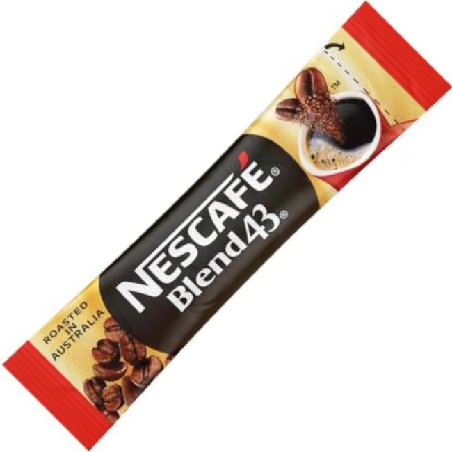1.7g Nescafe Blend 43 Coffee Sachets (Carton 1,000 Sachets)
