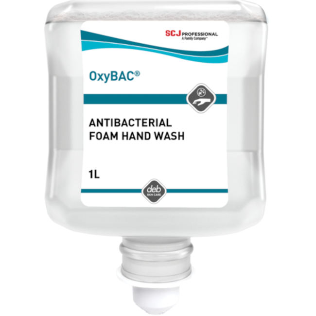 SC Johnson Professional OXY1L 1L OxyBAC Anti-bacterial Foaming Hand Wash (Carton 6 Refills)