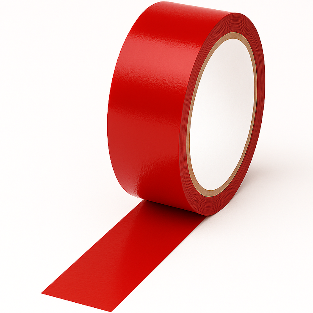 Coloured PP Packing Tape with Acrylic Adhesive 36mm x 66m (Carton 48 Rolls)