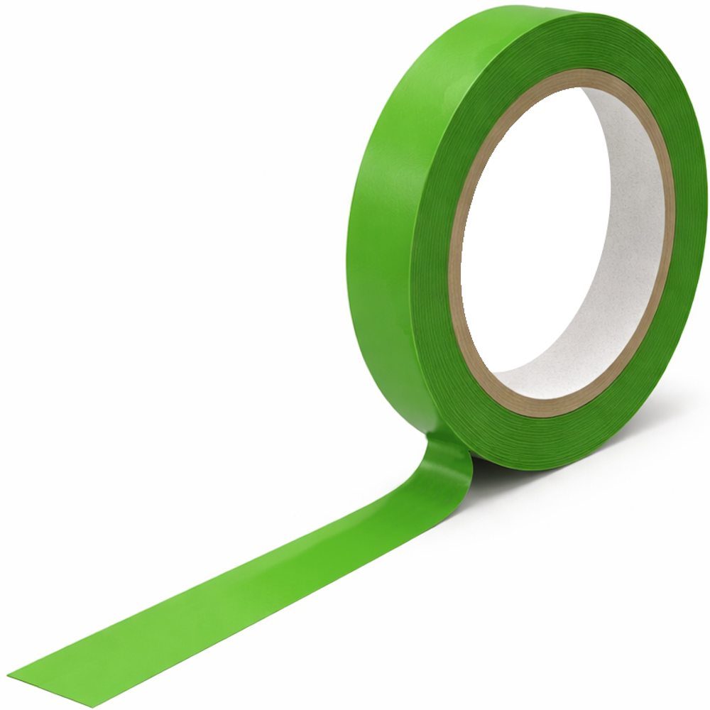 Coloured PVC Packing Tape with Rubber Adhesive