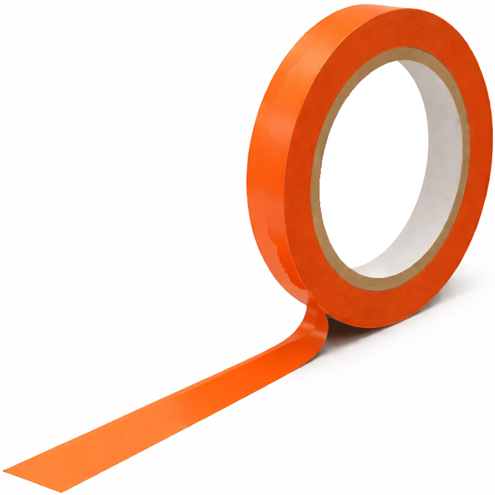 Coloured PVC Packing Tape with Rubber Adhesive