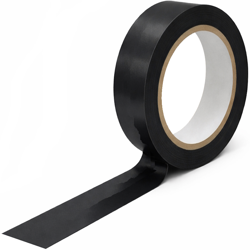 Coloured PVC Packing Tape with Rubber Adhesive