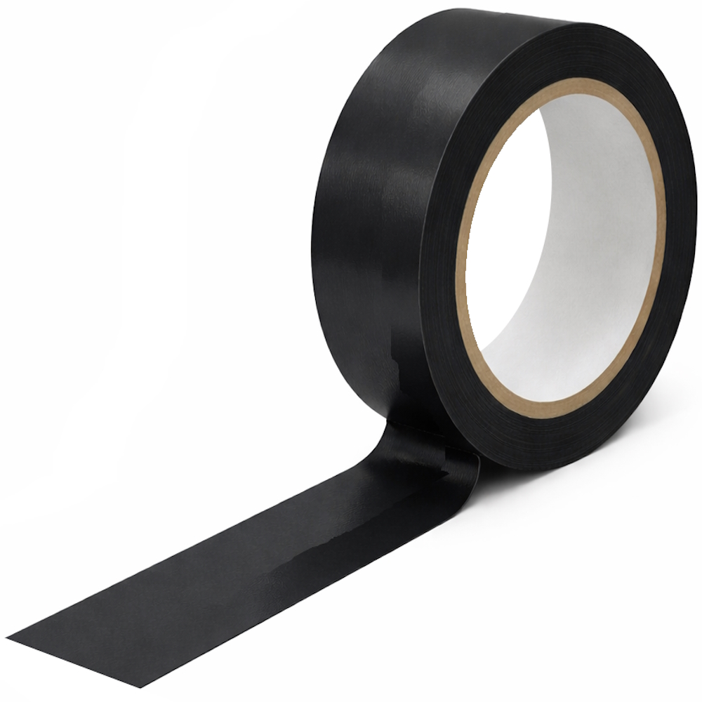 Coloured PVC Packing Tape with Rubber Adhesive