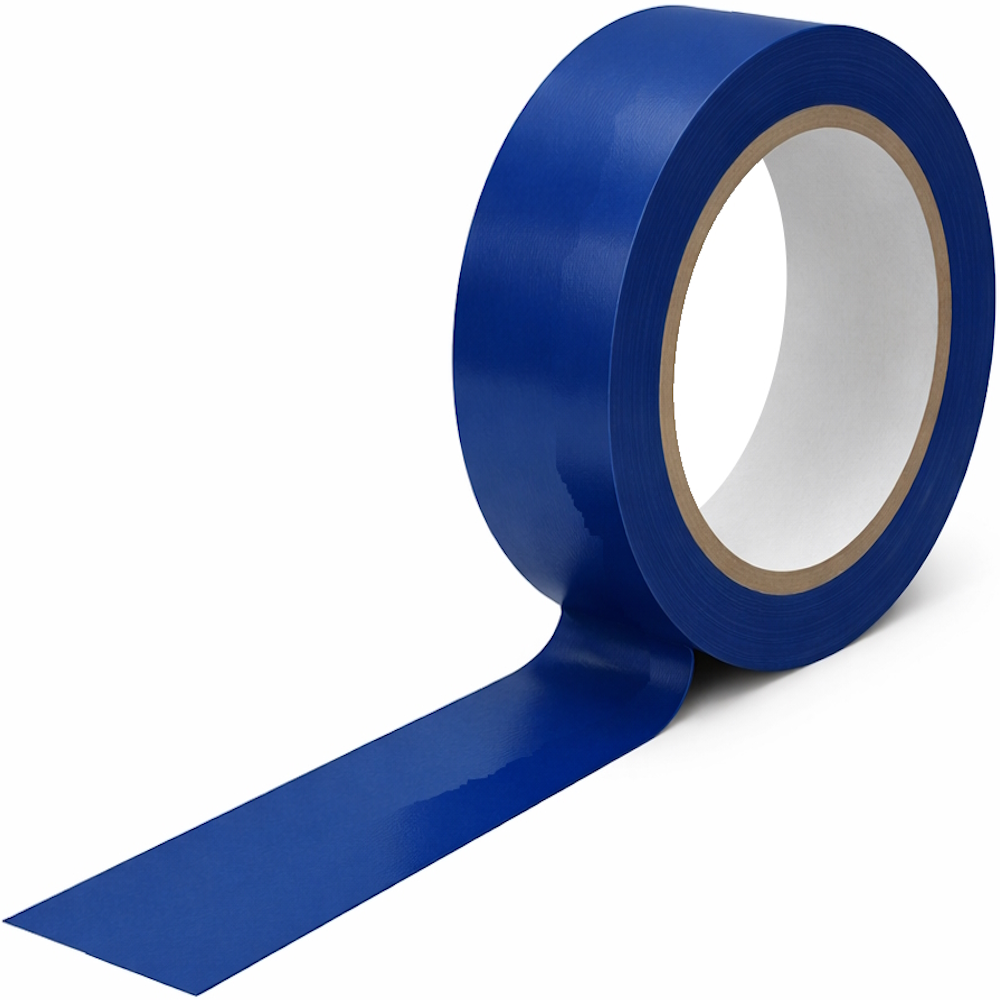 Coloured PVC Packing Tape with Rubber Adhesive