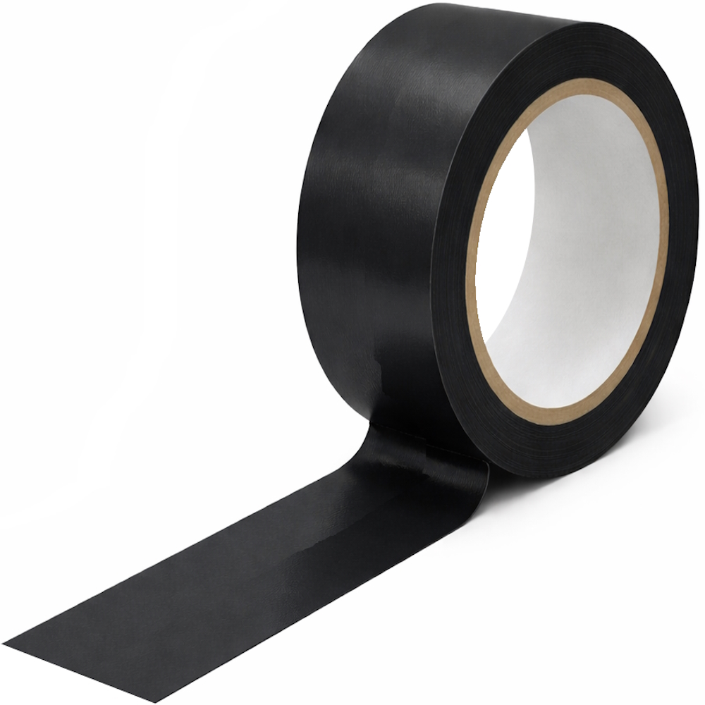 Coloured PVC Packing Tape with Rubber Adhesive