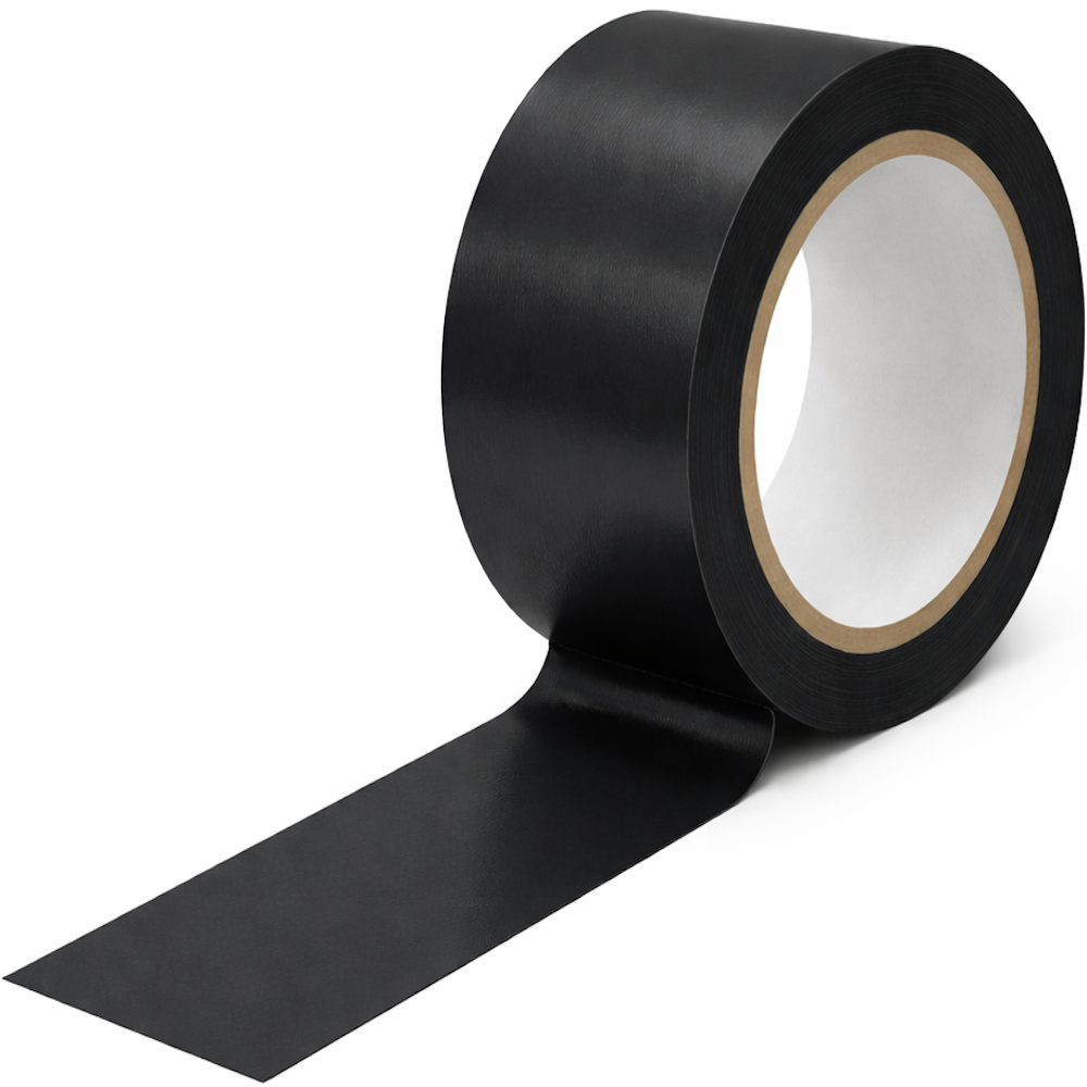 Coloured PVC Packing Tape with Rubber Adhesive