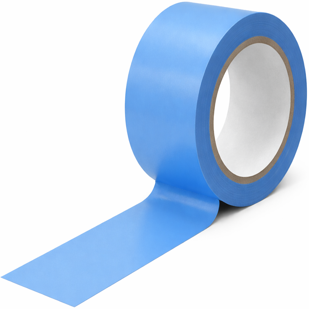 Coloured PVC Packing Tape with Rubber Adhesive