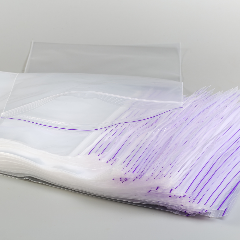 Clear LDPE Resealable Bags 230mm x 305mm 50µm (Carton 1,000 Bags)