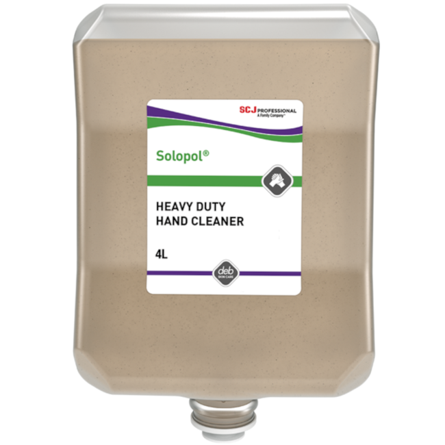 SC Johnson Professional SOL4LTR 4L Solopol Solvent-free Heavy Duty Hand Cleansing Paste (Carton 4 Refills)