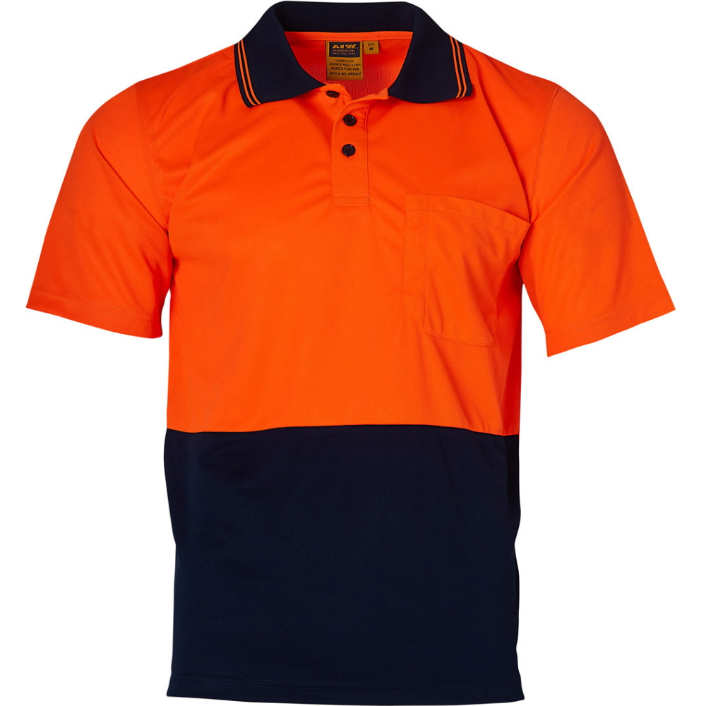 Short Sleeve Hi-Vis Polo Shirt with TrueDry for Day Use