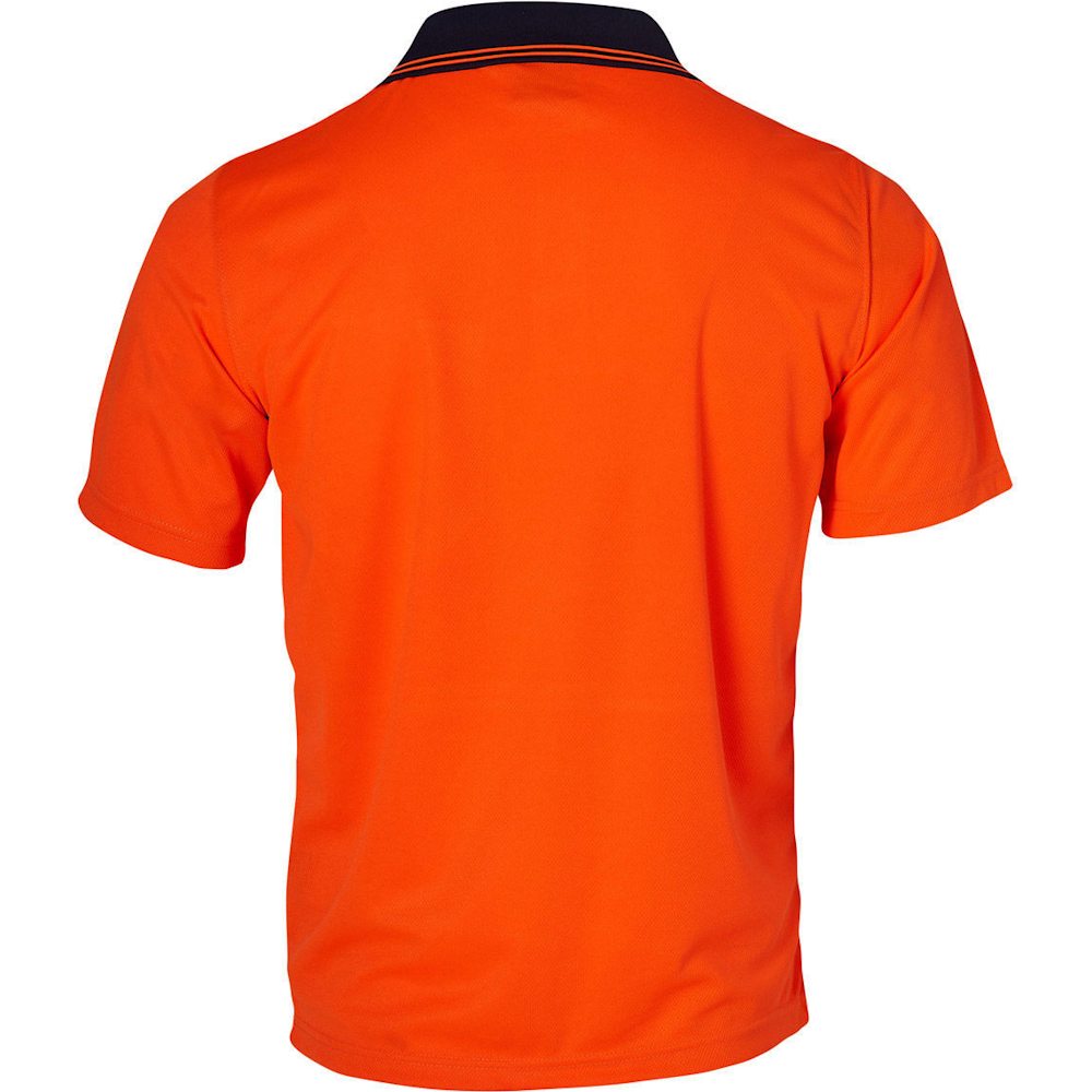 Short Sleeve Hi-Vis Polo Shirt with TrueDry for Day Use