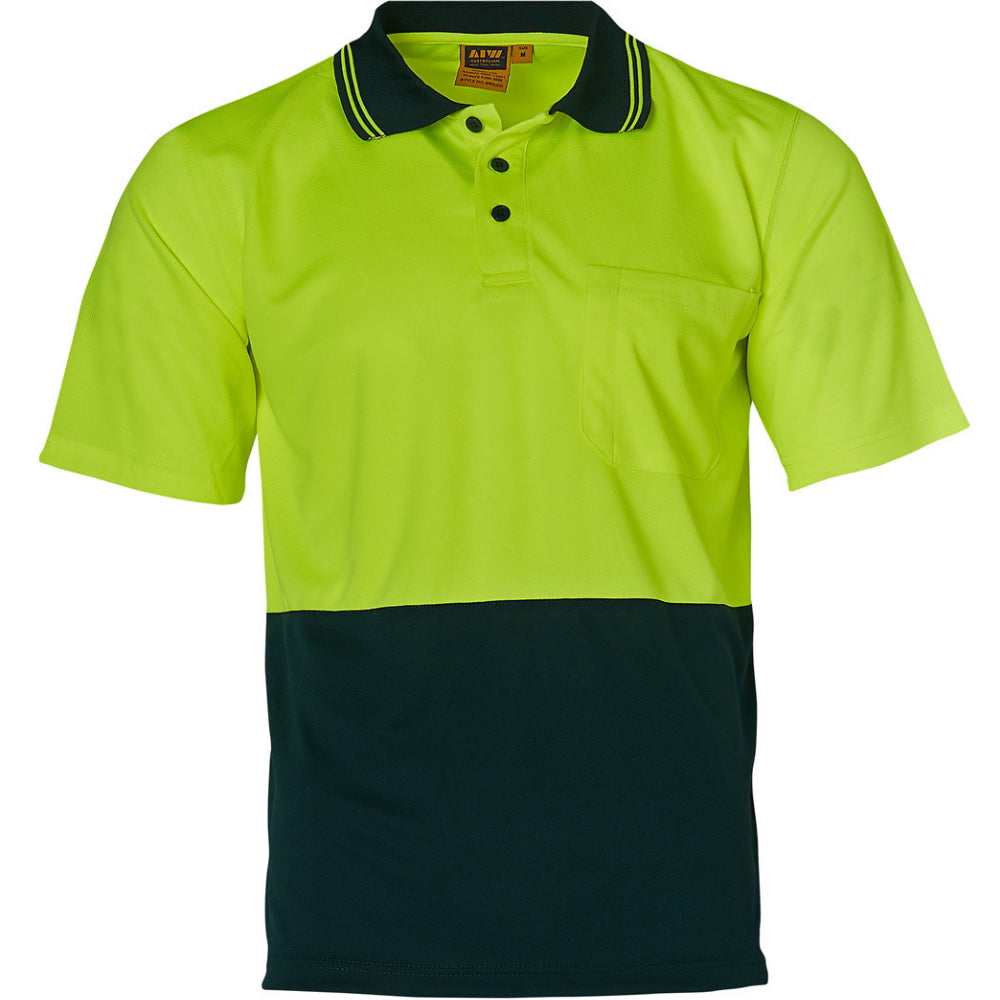 Short Sleeve Hi-Vis Polo Shirt with TrueDry for Day Use
