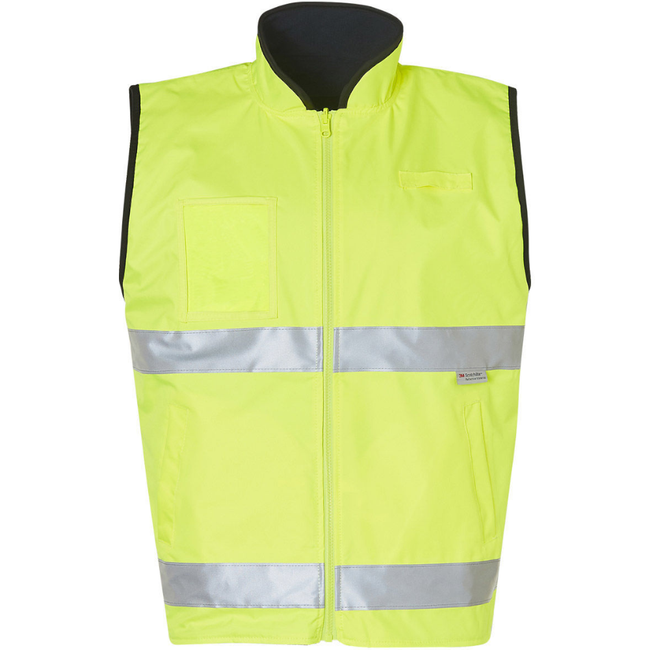 Winning Spirit SW49 Hi Vis Yellow Reversible Safety Vest