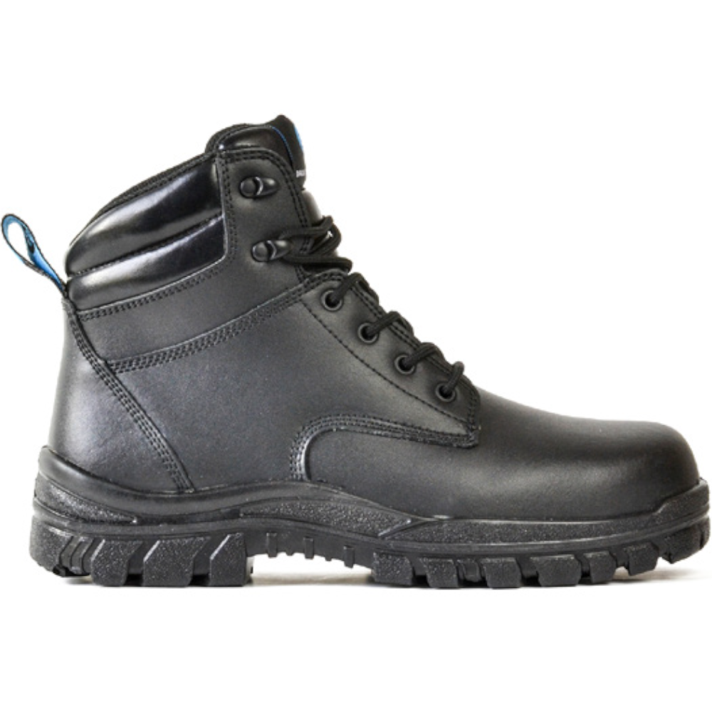 Bata Black Saturn Steel Toe Work Boots Sizes 2 - 13 + 6½ - 10½