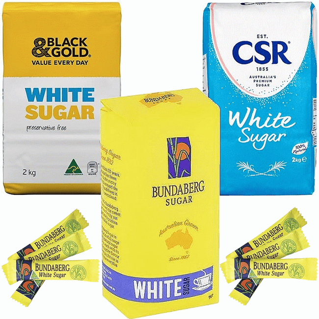 White Sugar 2kg Bag or 3g Satchet