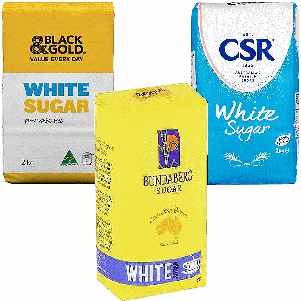 White Sugar 2kg Bag or 3g Satchet