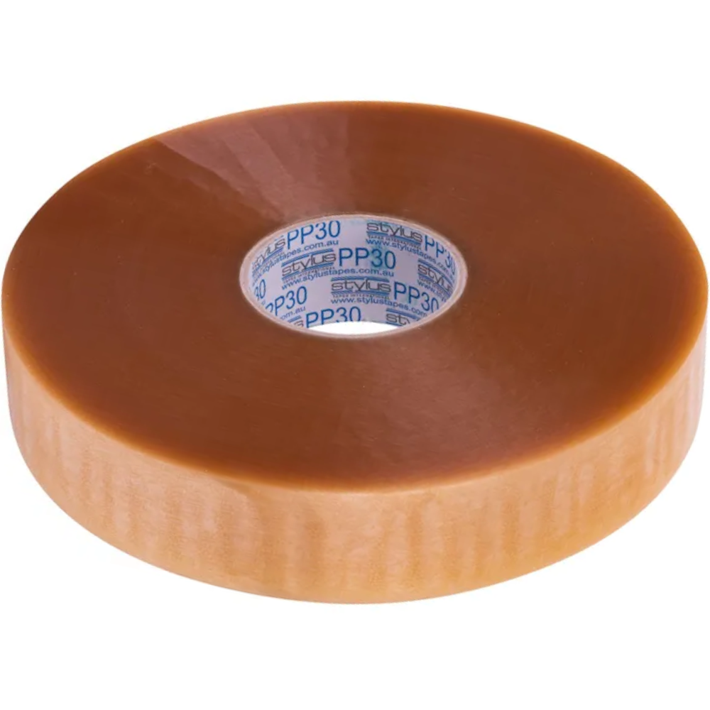 Stylus PP30NR Premium Transparent Machine Packing Tape 48mm x 1,000m (Carton 6 Rolls)