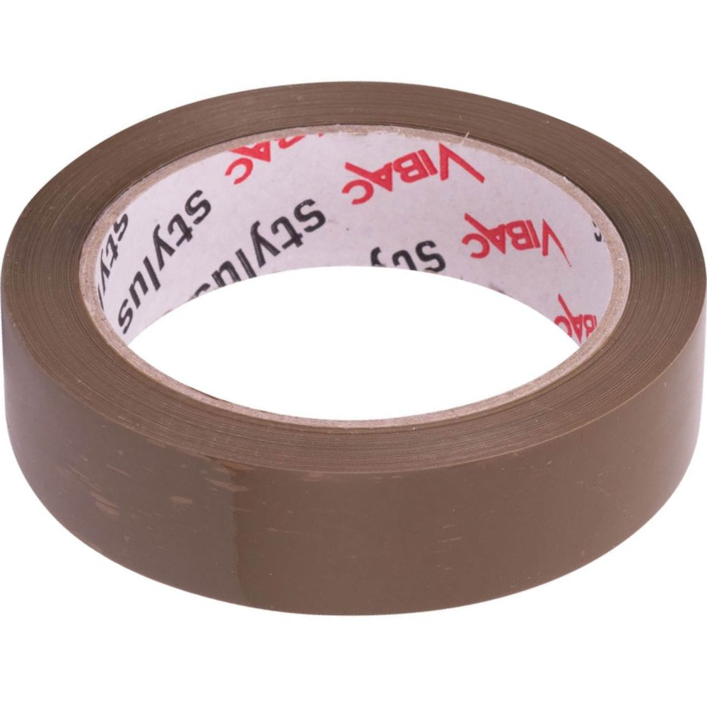 Stylus PP30NR Premium Brown Hand Packing Tape 24mm x 75m (Carton 72 Rolls)
