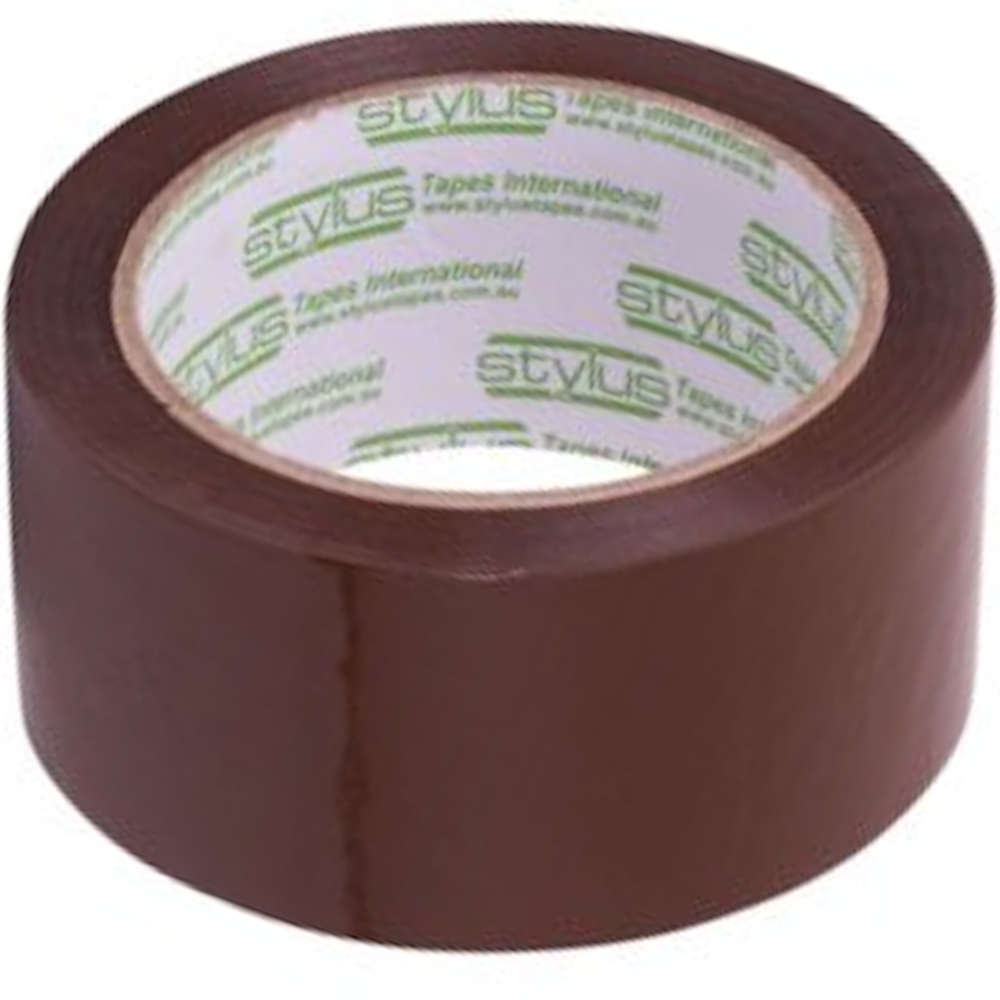 General Purpose Brown Hand Tape Acrylic Adhesive 48mm x 75m (Carton 36 Rolls)