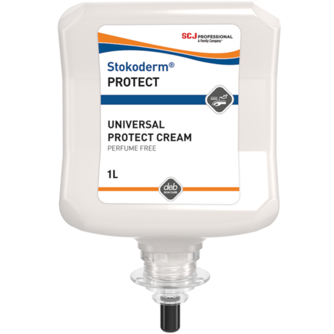 SC Johnson Professional UPW1L 1L Pre-work Stokoderm Protect Universal Skin Protection Cream (Carton 6 Refills)