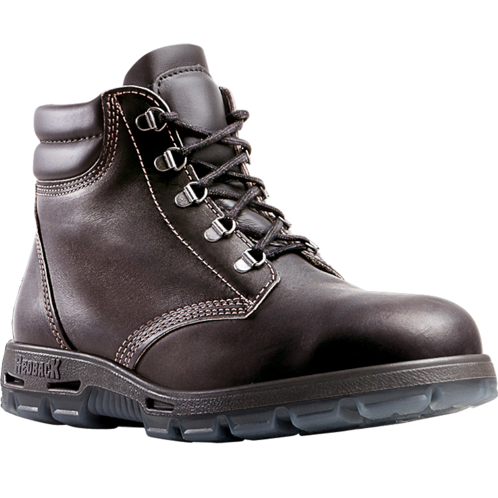 Redback Alpine Claret Oil Kip USAOK Steel Toe Work Boots Sizes 2 - 15 + 4½ - 11½