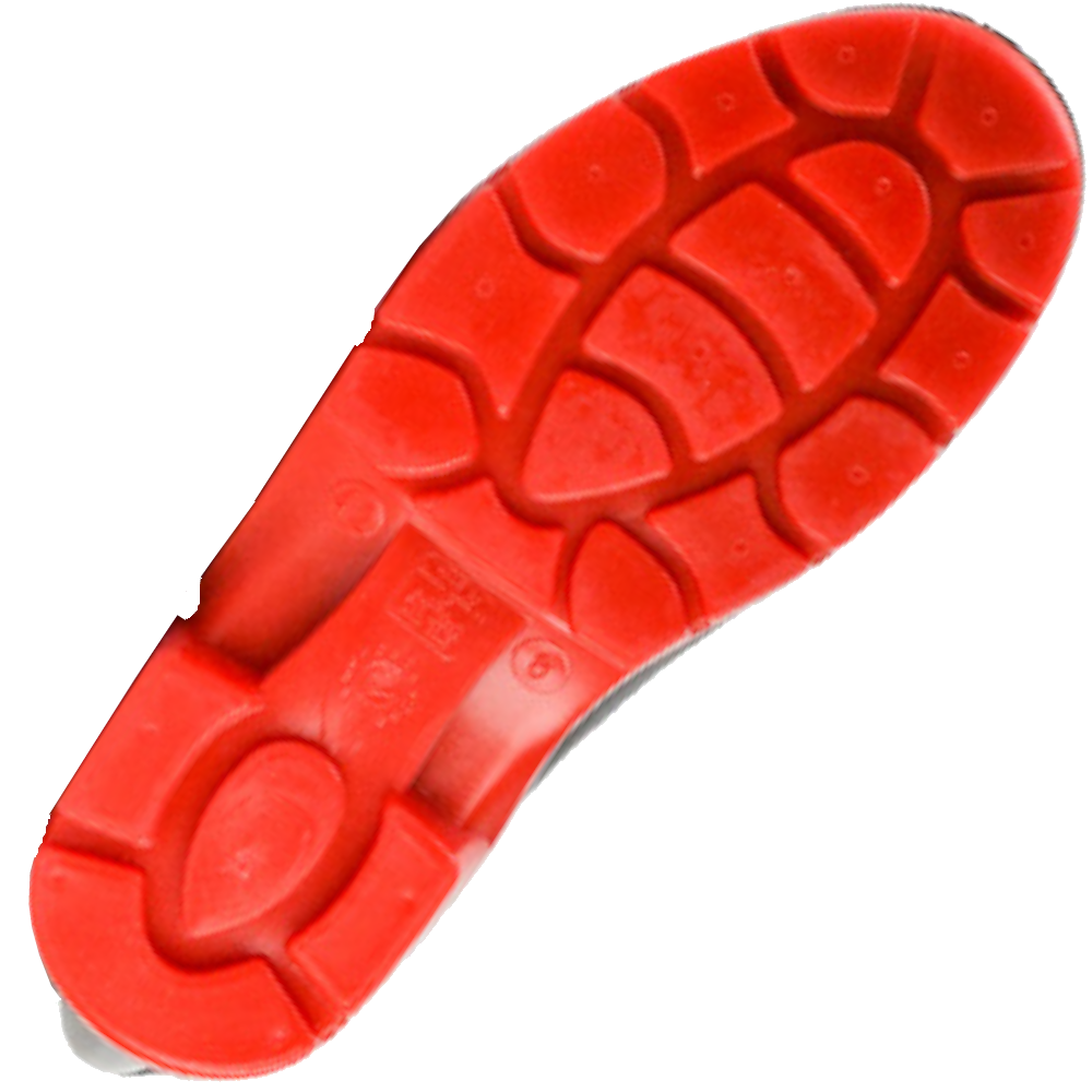 Bata Black/Red 400mm Utility Safety Gumboots Sizes 5 - 13