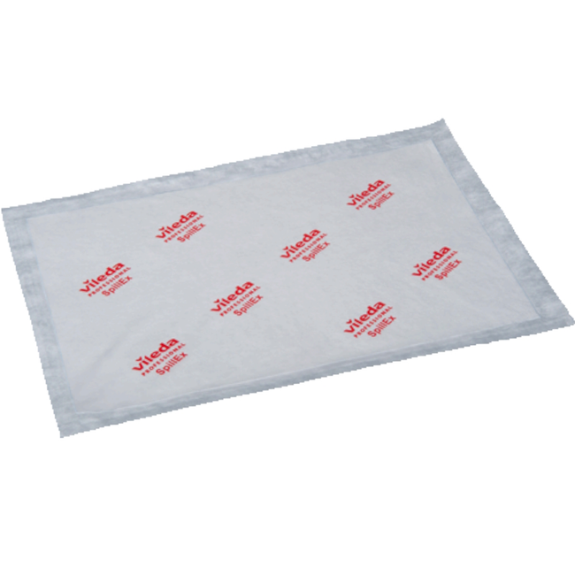 Vileda Professional Cleanroom SpillEx - Non-sterile Absorption Pad 51cm x 37cm (Pack 10 Pads)