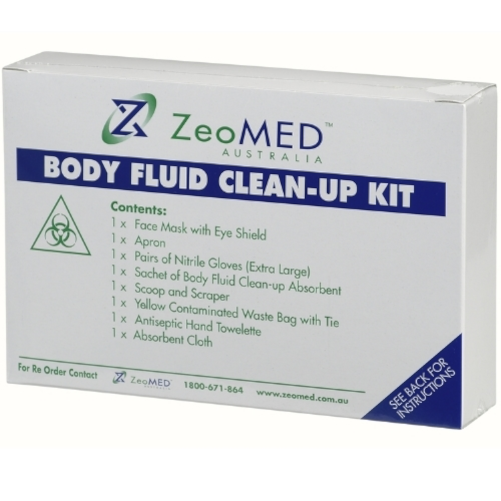 *CLEARANCE*  ZeoMed ZEO-2S13 Body Fluid Clean-Up Kit